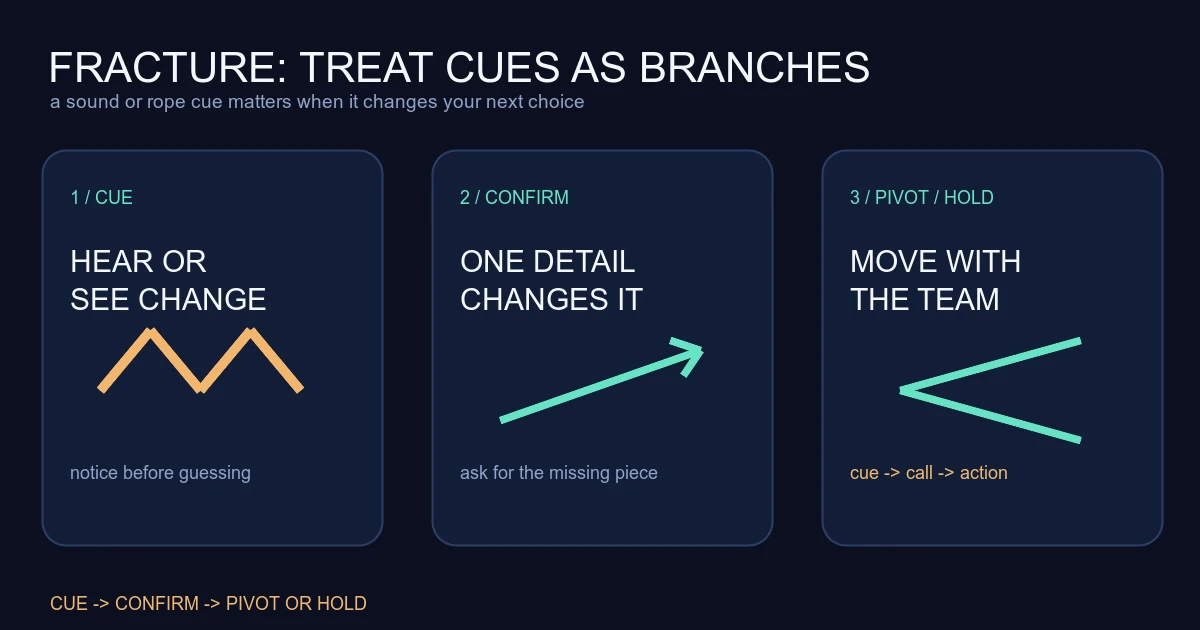 Fracture Ropes and Pivots: A Beginner's Round Plan