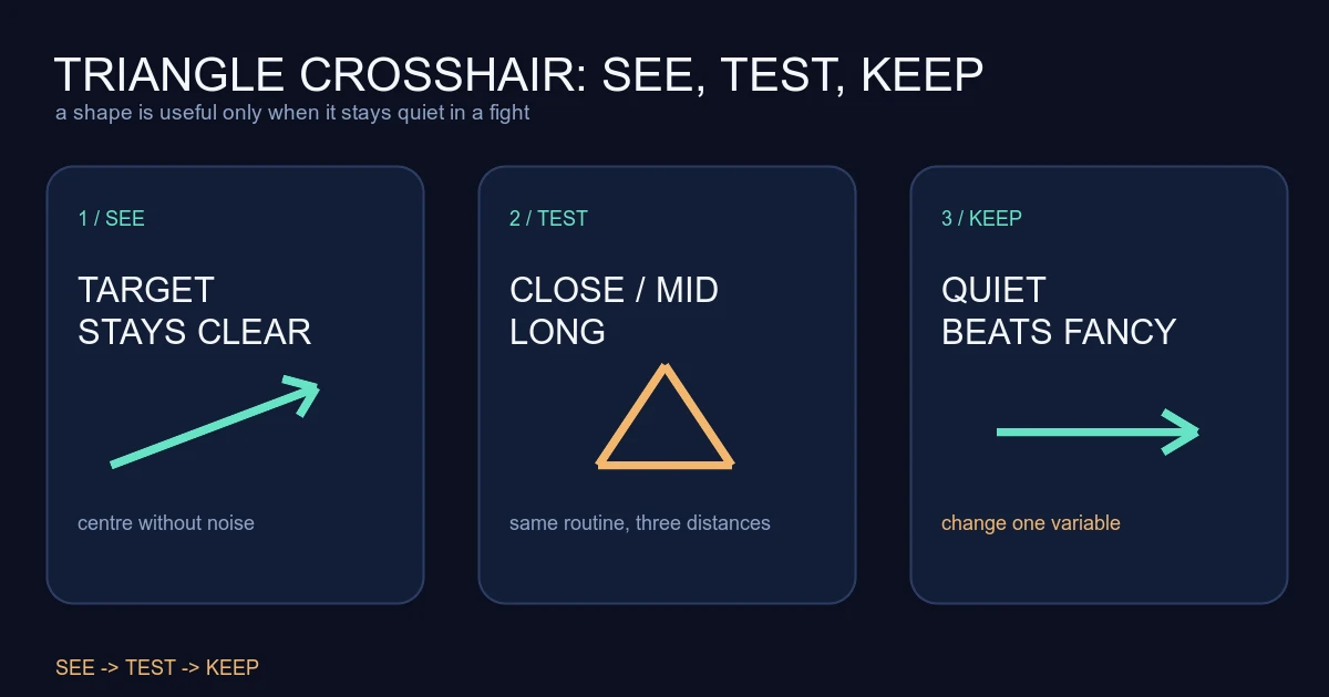 Triangle Crosshair in VALORANT: Setup and Drawbacks