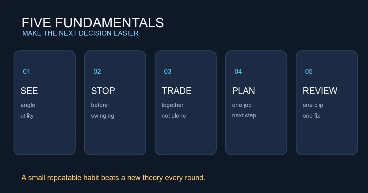VALORANT Fundamentals: Five Habits That Make Improvement Visible